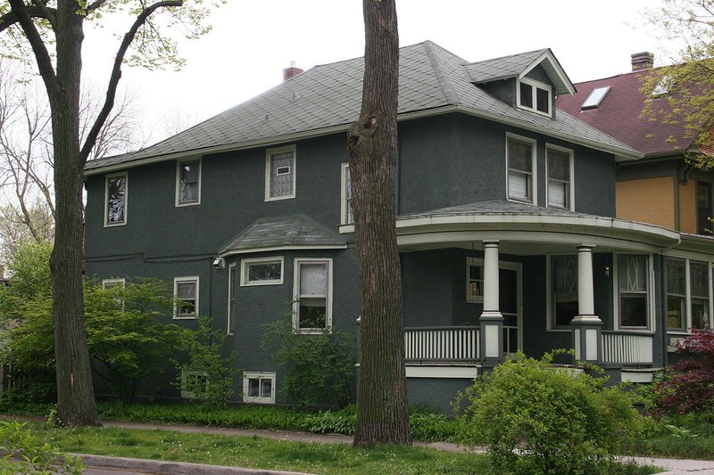 Theodore Rozek House, Chicago. 