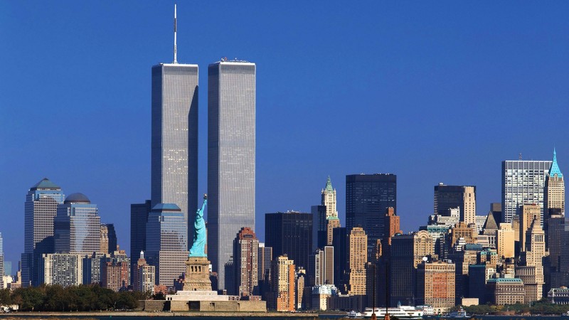 World Trade Center before the attacks on 9/11