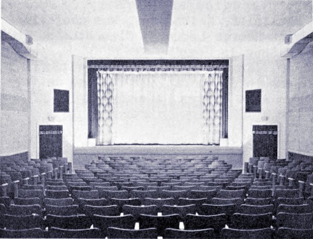 Hall, Ceiling, Rectangle, Monochrome