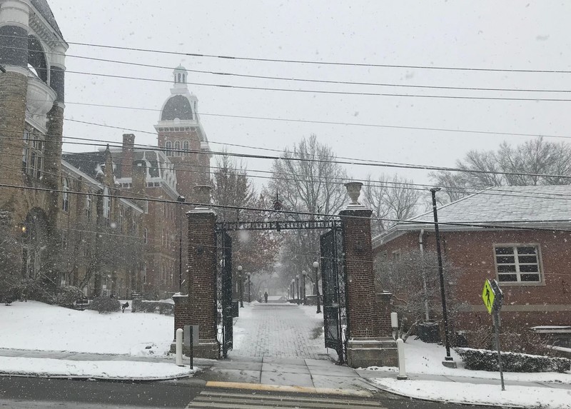 Present day North Gate (2019).