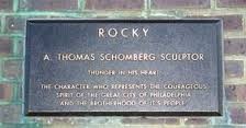 Rocky Sculpture Plaque 