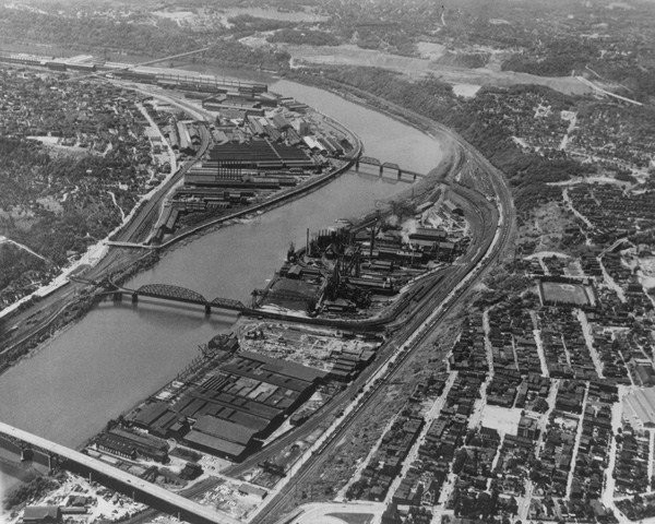 The Carrie Furnaces were once part of the larger Homestead Steel Works until the plant closed its doors in 1986.