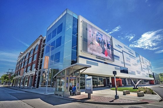 The Cleveland Institute of Art's recently built George Gund Building.