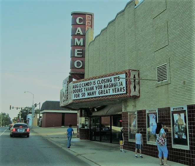 The last day that the Cameo operated as a movie theater.