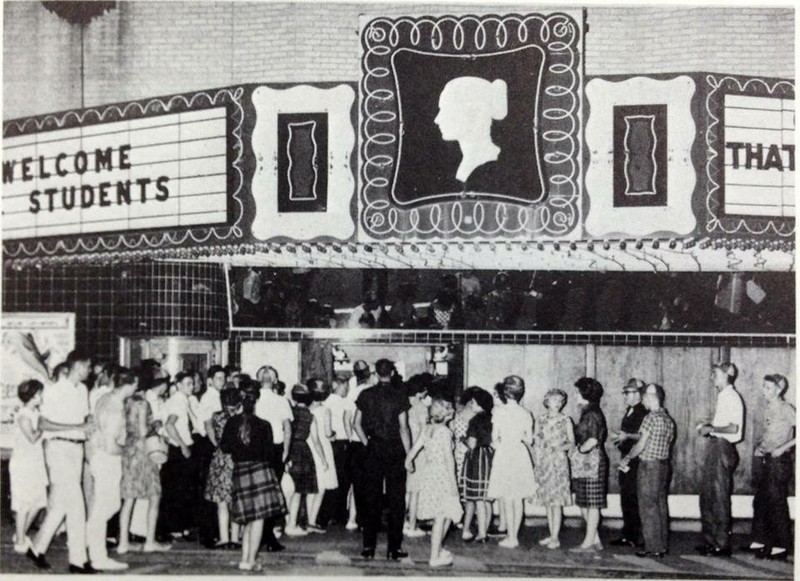 There was always a long line at the Cameo.