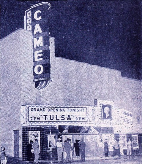 Opening night of the Cameo September 8, 1949.