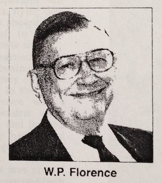 Mr. W.P. Florence, Jr. Owner and long time operated of the Cameo Theatre. 