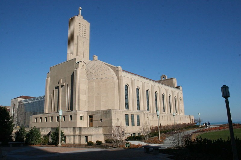 Madonna Della Strada Chapel at Loyola University Chicago.