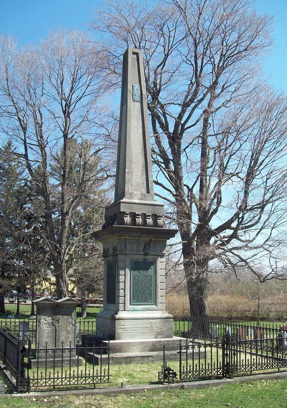 The Joseph Ellicott obelisk