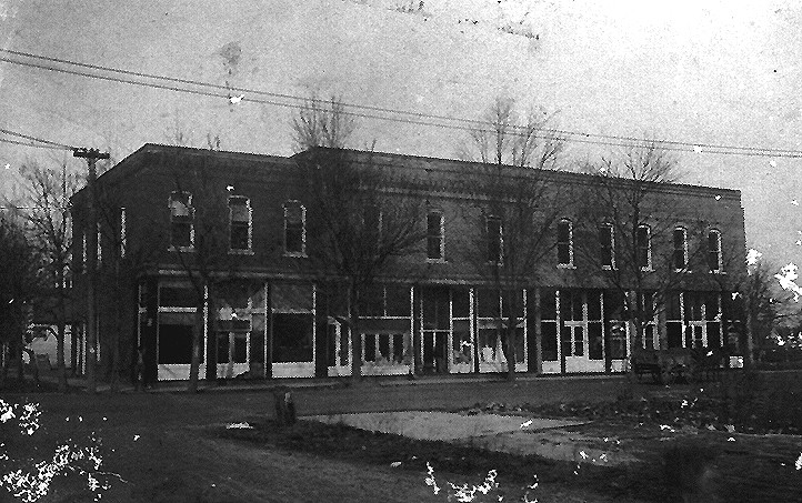 The W.D. Polk Block in Early Corning