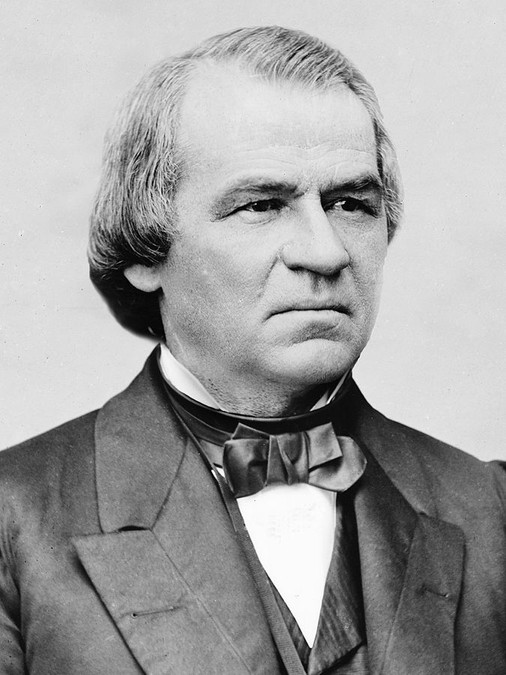 President Andrew Johnson, date unknown.