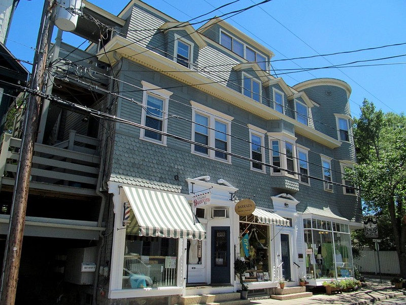 The James Merrill House building was constructed in 1901. James lived in an apartment in the building.