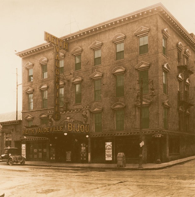 The Bijou Theatre during its vaudeville days, circa the early 1920s.