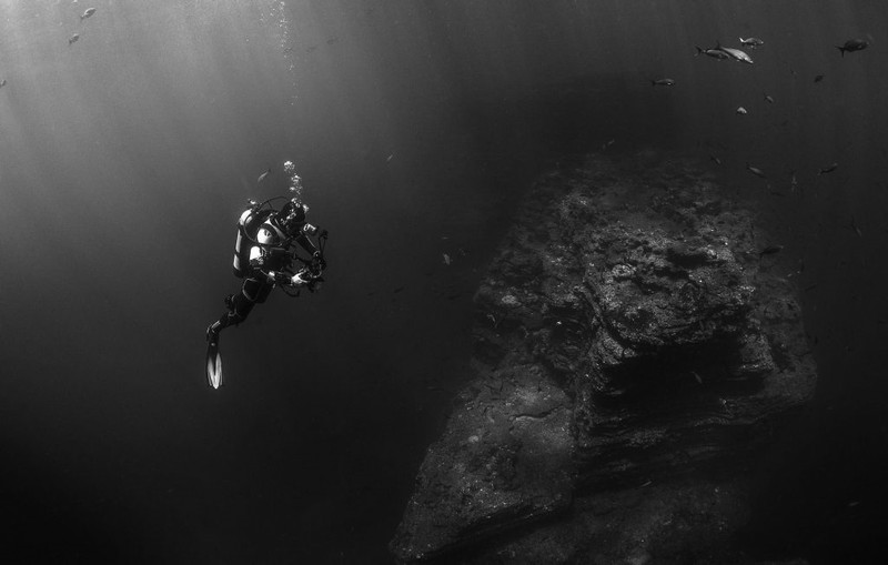 Diver in Devils Den (3)