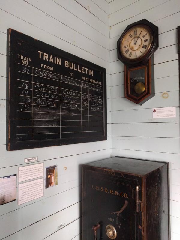 Clocks and schedules were very important to keep business moving on the railroad.