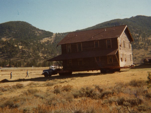 Museum Building in the Process of Being Relocated