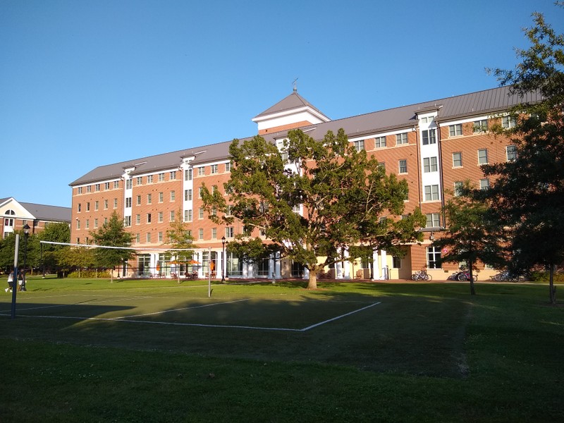 Back of Sea Gull Square and Volleyball Court, 2020