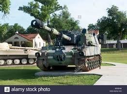 A view of an artillery piece at The U.S. Army Field Artillery Museum.