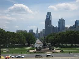 Eakins Oval traffic circle.