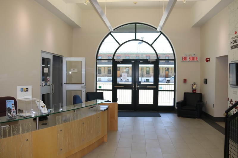 The RCR Museum foyer 