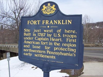 Fort Franklin State Marker