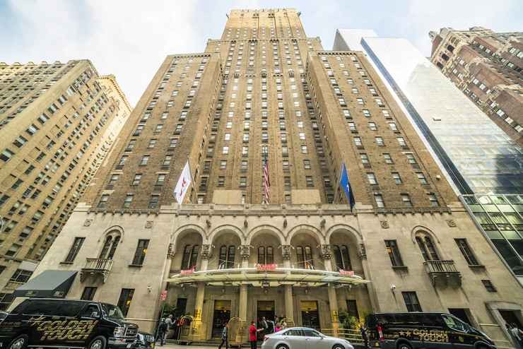 The former Hotel Shelton, now the New York Marriott East Side 