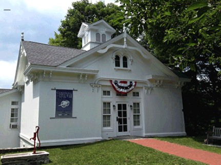 The Cornwall Historical Society was established in 1964 and is located in a building that was originally a barn then converted into a house.