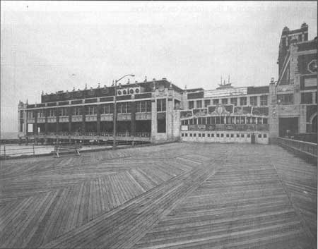 North side of Convention Hall. Date of image unknown. 