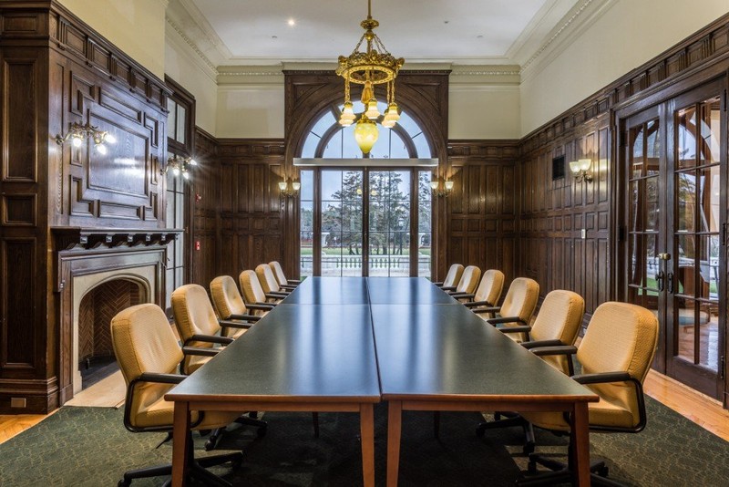 Dining room turned study room. BENJAMIN R. HARVEY COMPANY, INC. 