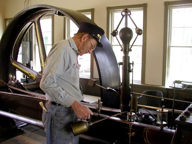 Many of the machines and are operable, giving visitors a chance to see how they worked.