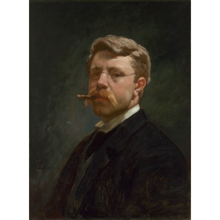 Self-Portrait of Frank Duveneck