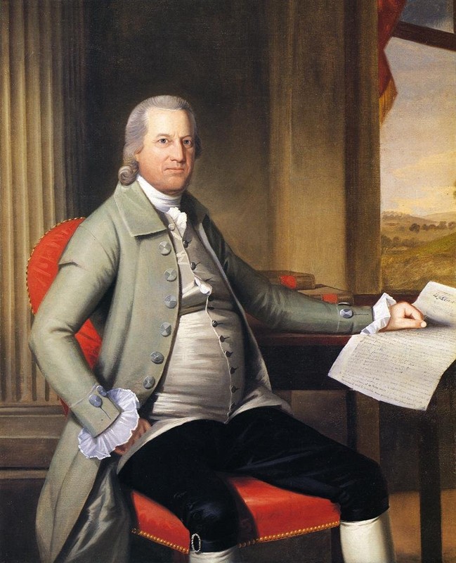 Oliver Wolcott (1726-1797) was the 19th governor of Connecticut.