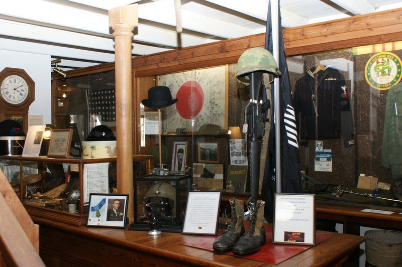 A display at the museum