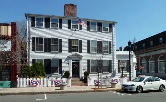 Isaac Hall House (image from Historical Marker Database)