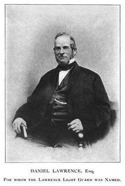 Daniel Lawrence, namesake (image from the Medford Historical Record)