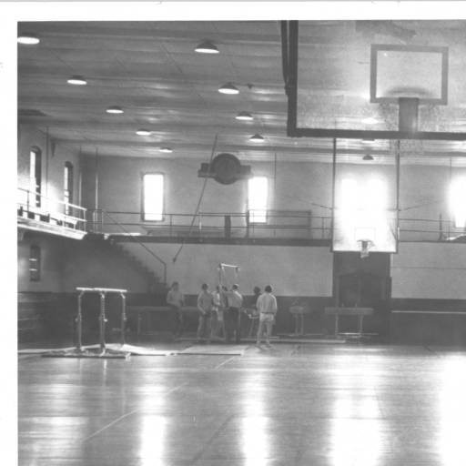 The interior of the Old Gymnasium.