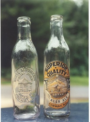 White Mountain Mineral Spring bottles 