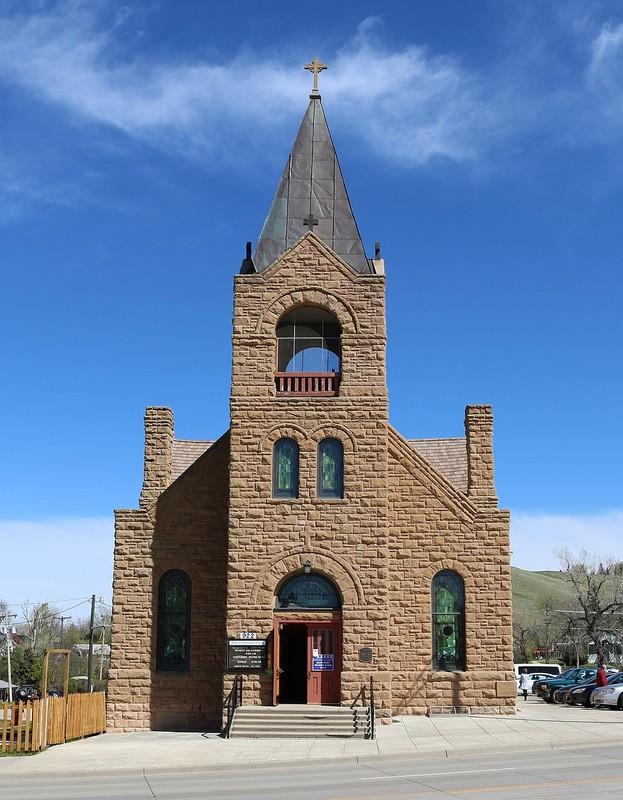 The Chapel of the Immaculate Conception was built in 1911 and was at one time the cathedral for the Diocese of Rapid City.