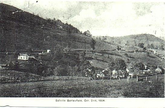 Historic photo from the Saltville Battlefield