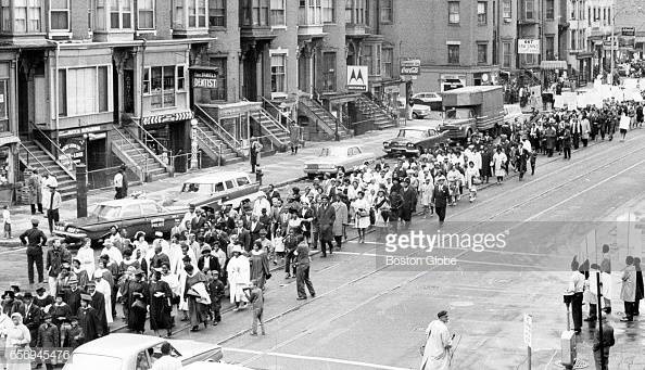 Photo of the March on Roxbury (September 22, 1963)