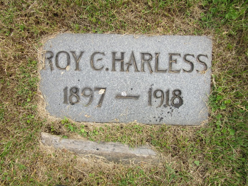 Headstone at Spring Hill Cemetery