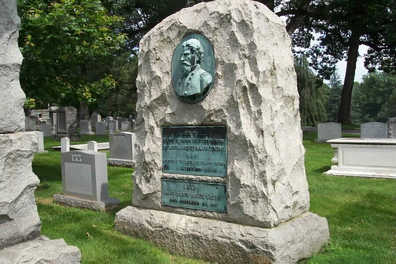 Gen. Kelley's grave in Arlington National Cemetery. 