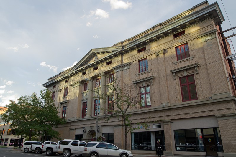 The Masonic Building was built in 1910.