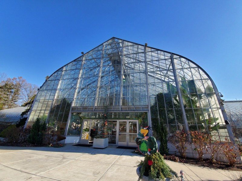 Krohn Conservatory entrance 2019