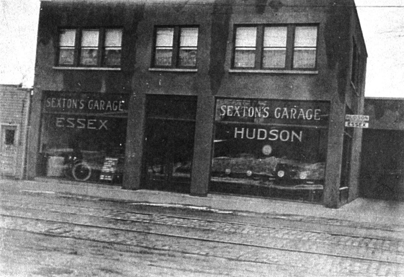 Sexton's Garage in 1920