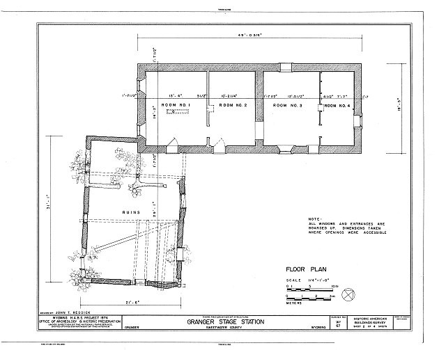 Sketches of Granger Station 3.