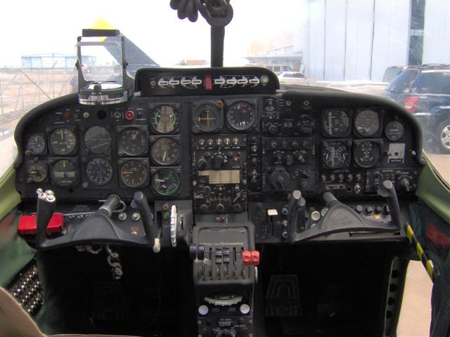 O-2 cockpit after restoration