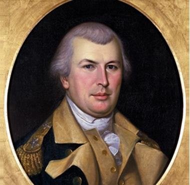 Portrait of Nathanael Greene while he led the Colonial Army.