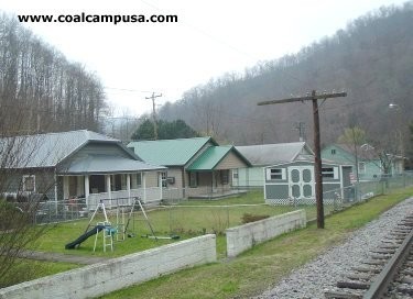 This photo shows remnants of Stone Mountain Coal Camp today.