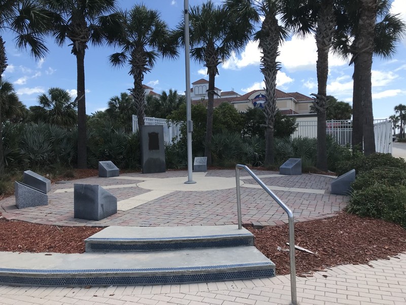 World War II Memorial at Beach Blvd. & 2nd Ave. N.